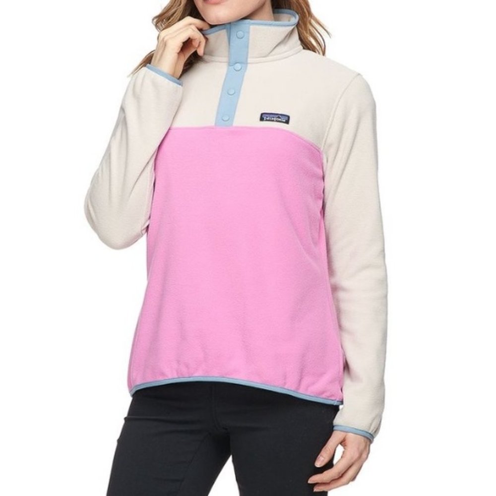 Patagonia | Color block Snap Fleece Pullover